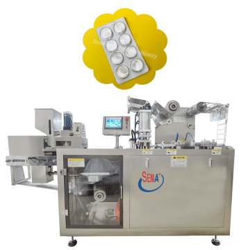 Easy change mold automatic chocolate candy blister packing machine